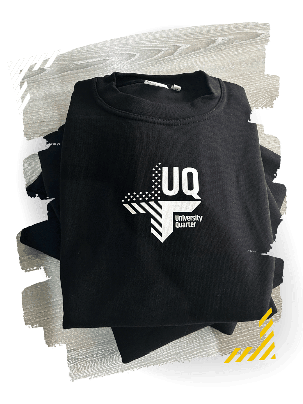 University Quarter FREE UQ Merch